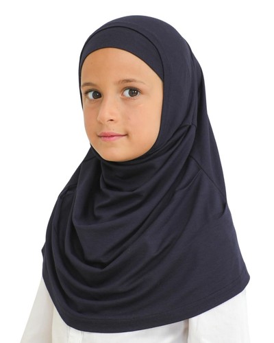 Easy To Wear Hijab For Girls Muslim Scarf for Kids Instant Hijabs For Women V... - Picture 2 of 6