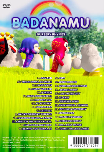 Badanamu Nursery Rhymes: Happy and Fun Songs ~ 29 SONGS