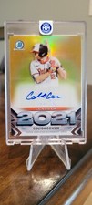 2021 Bowman Chrome Colton Cowser Gold Ref Auto #/50 Class Of 2021