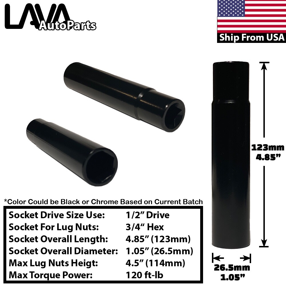 20x Black 14x1.5 Spike Lug Nut Fit Honda Pilot Ridgeline Acura MDX RL