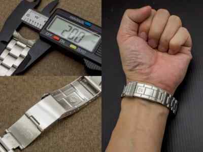 ROLEX 93150 Oyster Fliplock Bracelet 20mm FF580 11 Links for