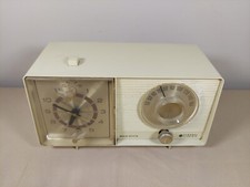 Vintage General Electric GE Solid State Alarm Clock Radio Working Radio Only