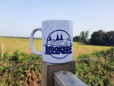 Brookside tv series logo mug **FREE POSTAGE **
