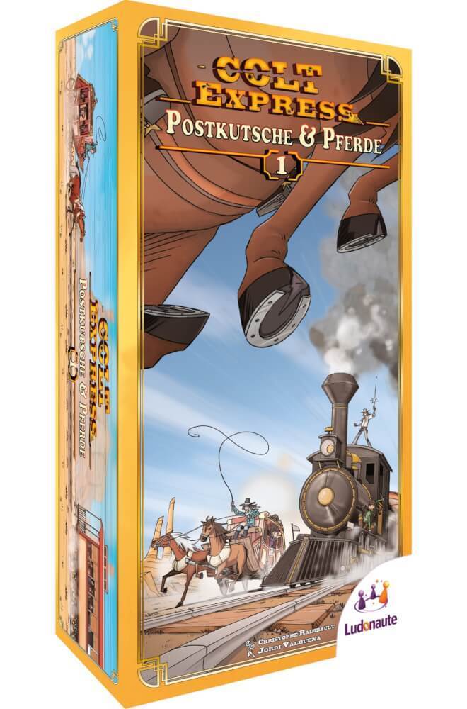 Thumbnail - Asmodee Colt Express - Postkutsche Pferde