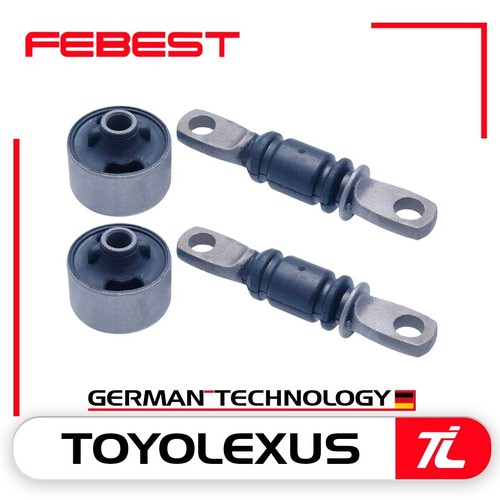 FRONT CONTROL ARM BUSHING FOR LEXUS RX350 2007-2009 SET 4 PCS OEM QUALITY - Foto 1 di 2