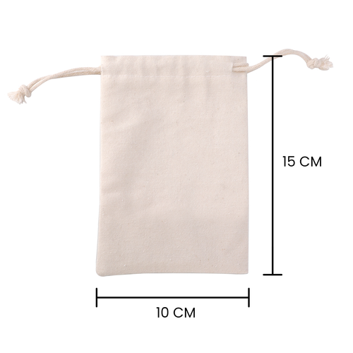 Calico Gunny Sack Canvas Burlap Drawstring Storage & Gift Bags - Picture 18 of 25