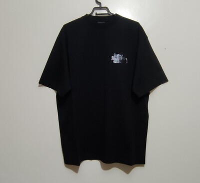 BALENCIAGA ブラック ミラーTシャツ 2023 L s-l400.jpg