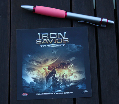 IRON SAVIOR - Titancraft - Promo Sticker
