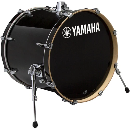 Yamaha STAGE SBB 2017NW CUSTOM BIRCH BASS DRUM 20 x 17 in. Raven Black