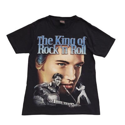 ミュージシャン Elvis Presley 90s FUN TEES made in USA Elvis Presley 90s FUN TEES made in USA Rock@Tees Vintage 90's