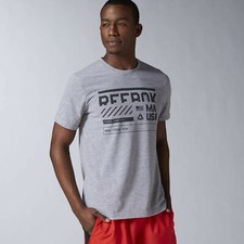  AY2337 Mens Reebok Crossfit Workout Ready Supremium Tee Shirt