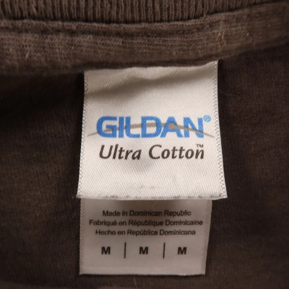 Waynesburg Yellow Jackets Shirt Mens M Gray 100% Cotton Short Sleeve - Image 3 of 4