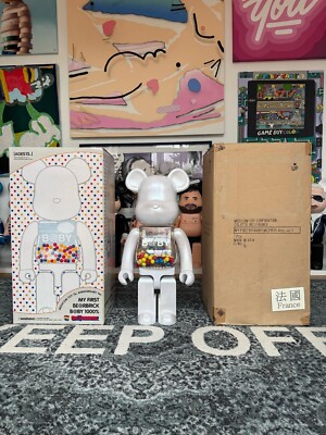 bearbrick 1000% my first baby 15th anniversary medicom toy
