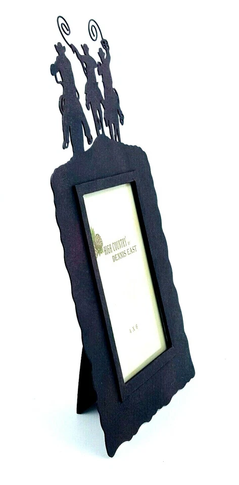 Gift Rustic Decor Cowboy Roundup Themed Picture Frame 4x6 Rodeo Horse Lasso - Image 2 of 4