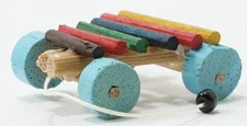 Dollhouse Miniatures 1:12 Scale Pull Toy Xylophone #IM65378