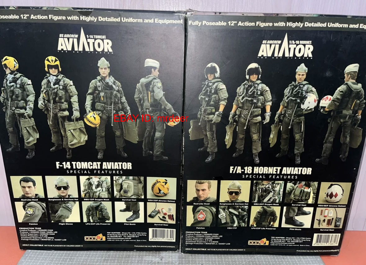Hot Toys 1/6 トップガン　F-14パイロット　カスタム品 Hot Toys 1/6 トップガン F-14パイロット カスタム品 - メルカリ