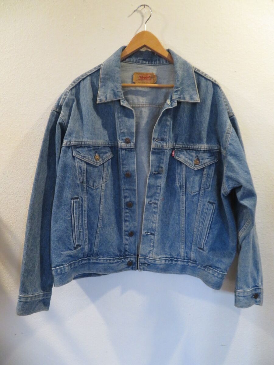 Vintage Levis Blue Jean Jacket 70507 0214 Made In USA XL Vintage Levis Blue Jean Jacket 70507 0214 Made In USA XL