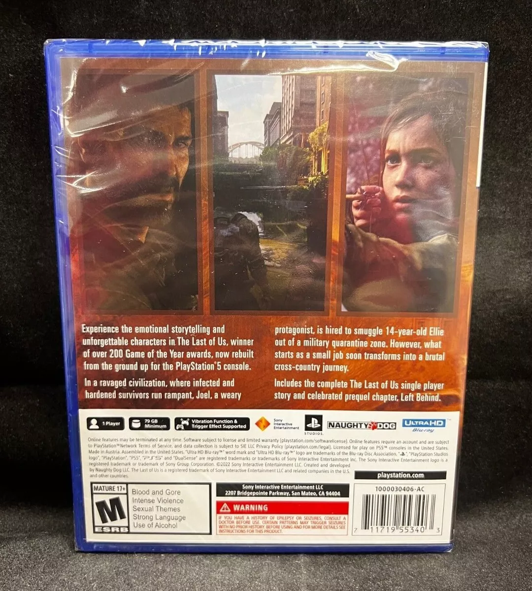 The Last Of Us Part I - PlayStation 5 : : Games e