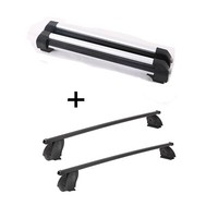SkiträGer Vdps4+DachträGer K1 Medium FüR Opel Astra H Station Wagon 5TüR 08-16