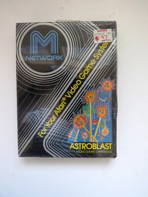 ATARI ASTROBLAST - NEW SEALED GAME, M Network ATARI 2600, 1982