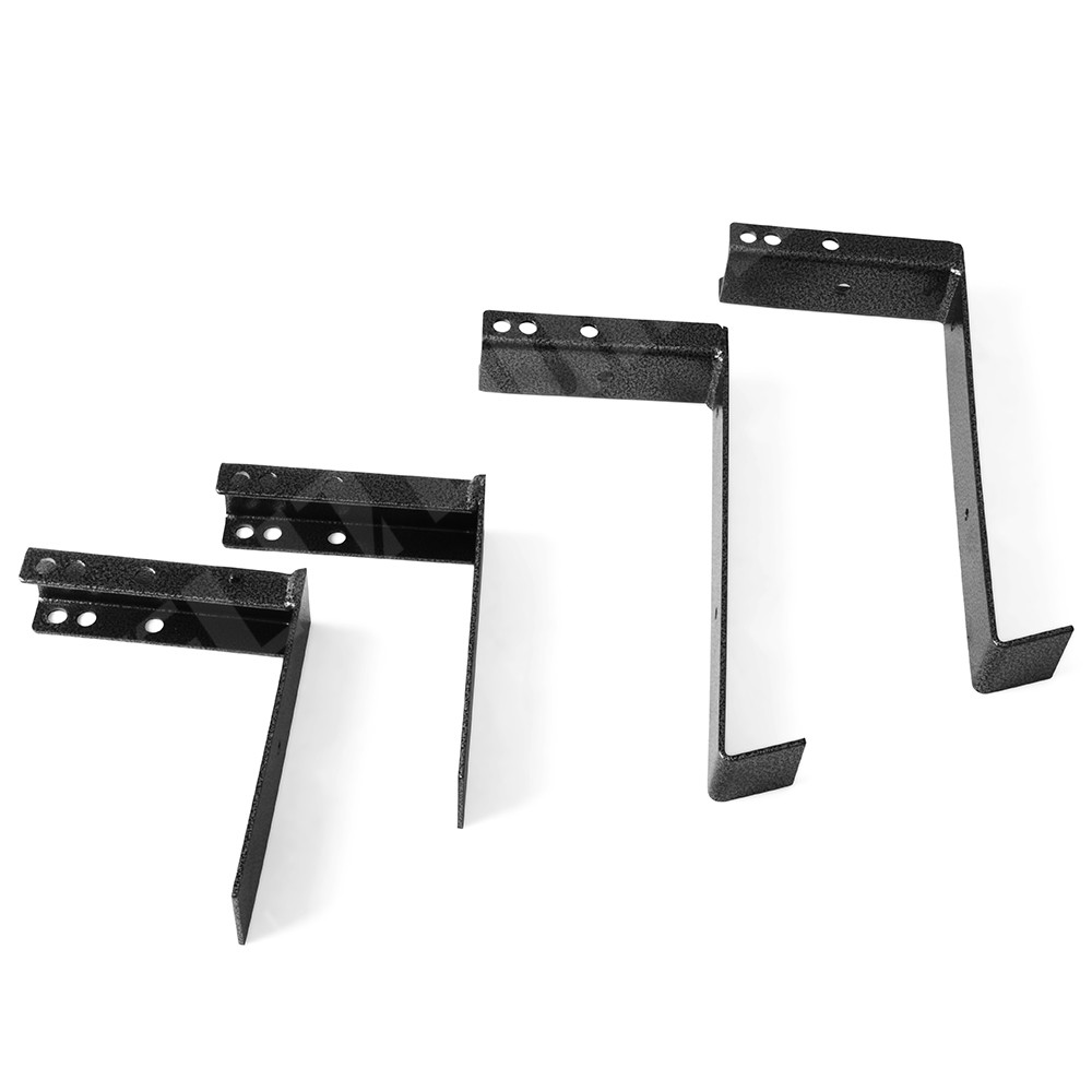 3 Place Trimmer Rack Trim line Holder for Enclosed Trailer Racks Open