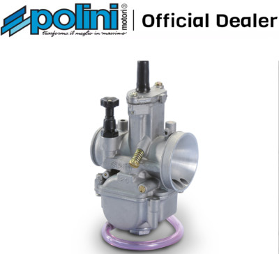 Polini PWK D.24 Carburetor Flat Valve MBK Booster NG Spirit Nitro BW'S 50