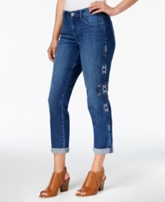 style & co curvy boyfriend jeans