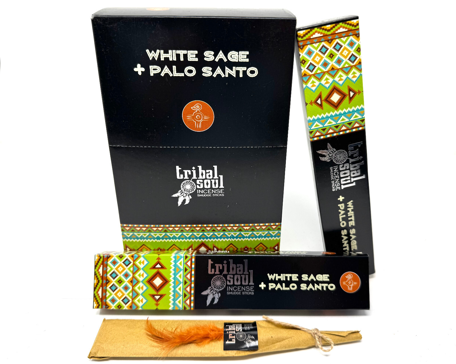 Tribal Soul WHITE SAGE & PALO SANTO Incense Sticks: Choose 15 30 45 90 or 180 gm