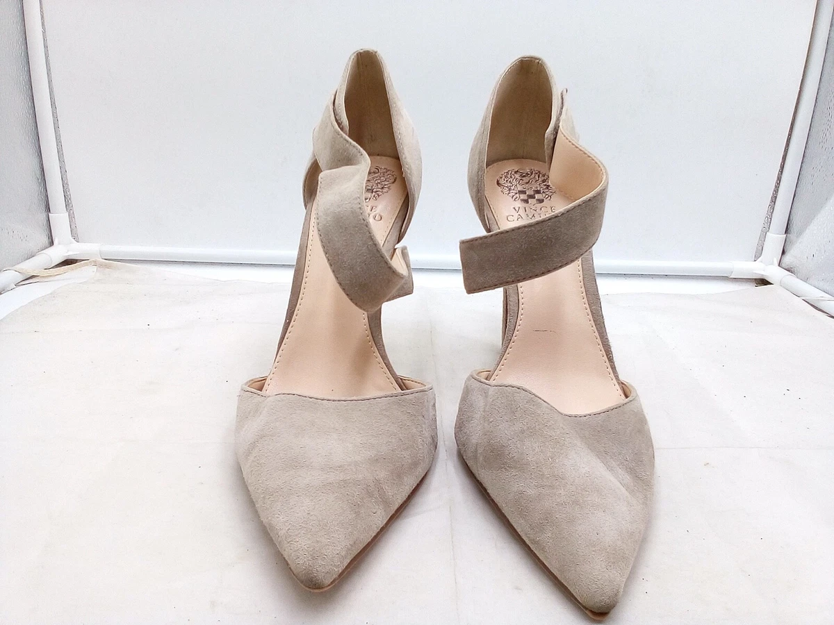 Vince camuto hotsell gray heels
