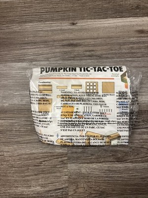 Home Depot Kids Workshop Pumpkin Tic Tac Toe New With Pin November 2024