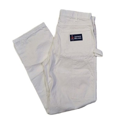 Dickies Sherwin Williams Utility Painter Pants White Cotton 32X32