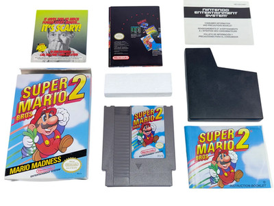 Super Mario Bros. 2 (Nintendo Nes) Complete Authentic Tested | eBay