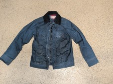 Filson - Journeyman Jacket - Medium - Navy - Waxed Canvas - Made In USA