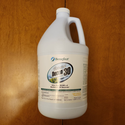 1 Gal. All-Purpose Botanical Cleaner and Disinfectant Decon 30 for Germs & Mold
