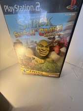 Shrek Crash N Dash - PlayStation 2 PS2 Complete in Box *Tested*