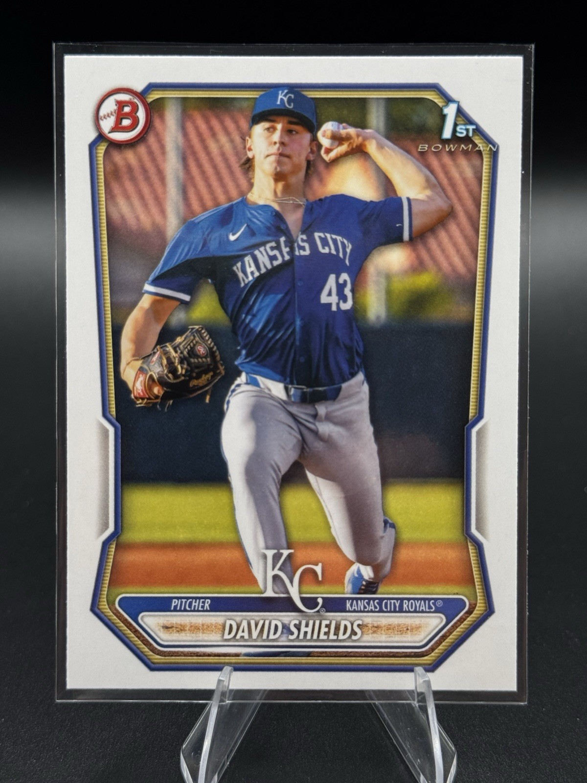 Lot (x10) DAVID SHIELDS 2026 Bowman 1st #BP-11 Bowman base paper Royals