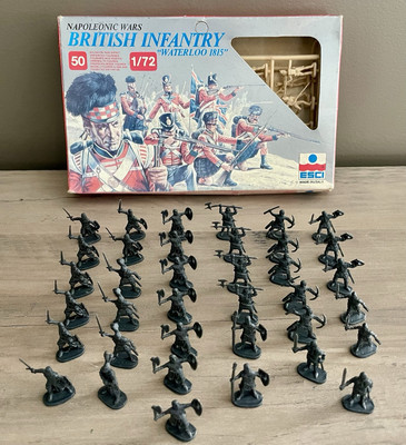 1/72 Lot Of ESCI British And Some Ancient Warriors 