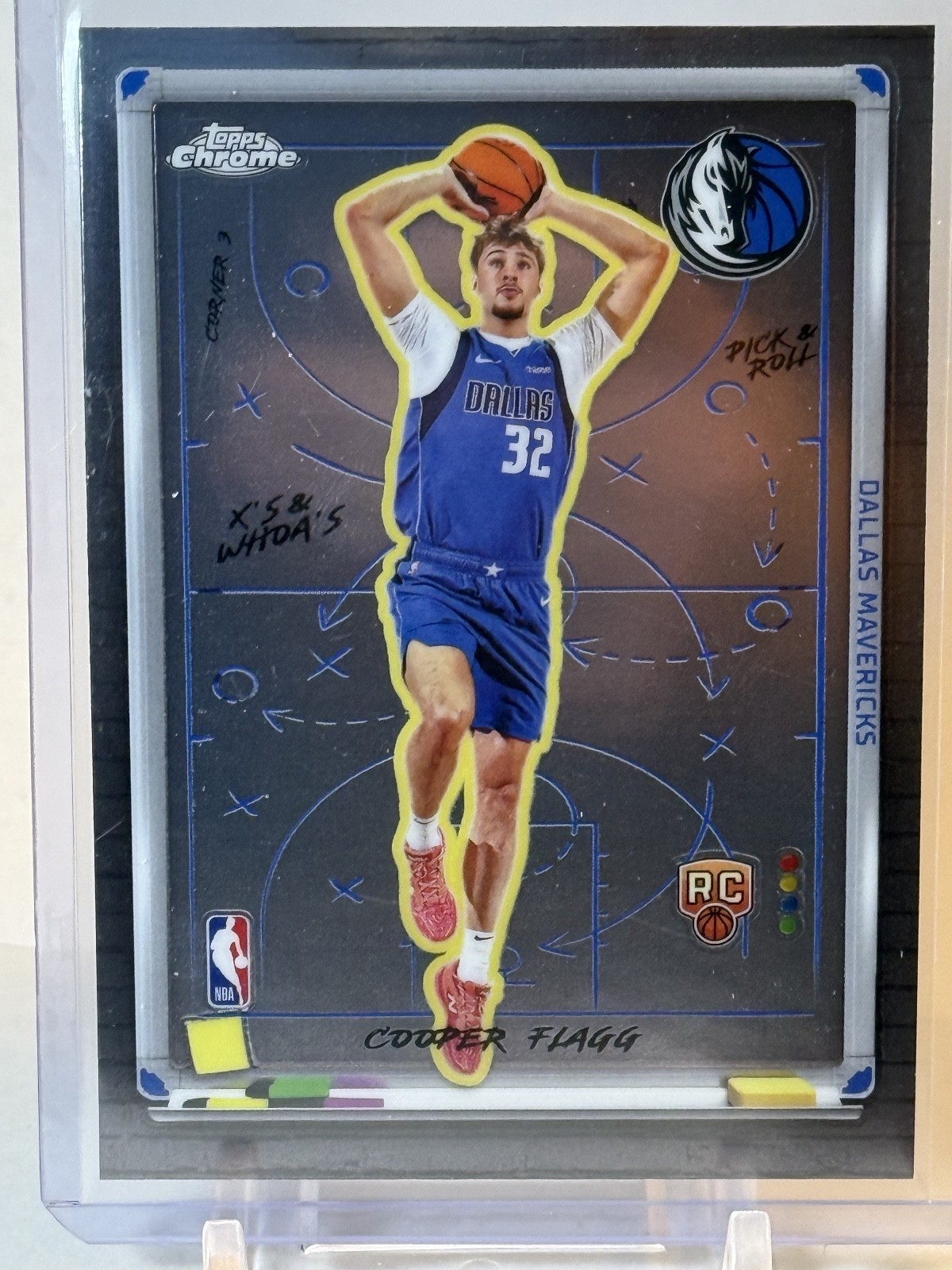 COOPER FLAGG 2025-26 Topps Chrome X's & Whoa's Insert #WX-8 Rookie RC Qty