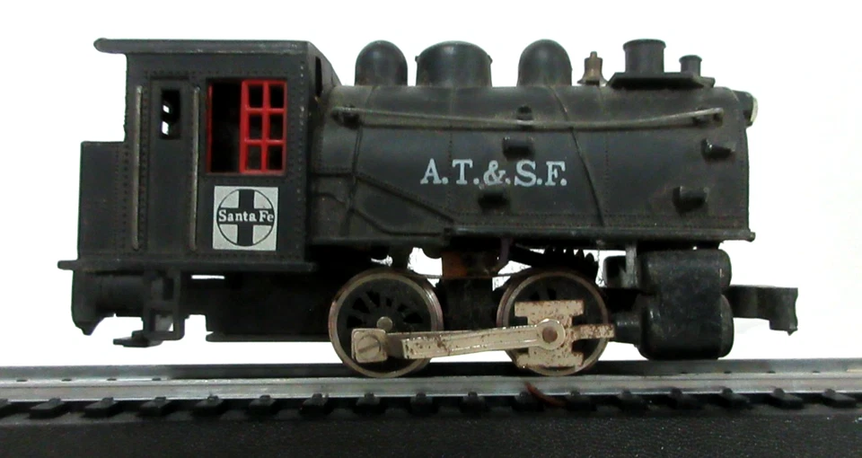 HO Scale Santa Fe 0-4-0 Tank Switcher Steam Powered Locomotive - Image 2 of 4