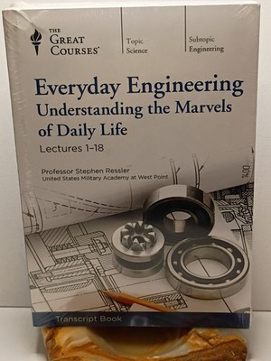 The Great Courses: Everyday Engineering  Transcript Books 1 and 2 BRAND NEW  