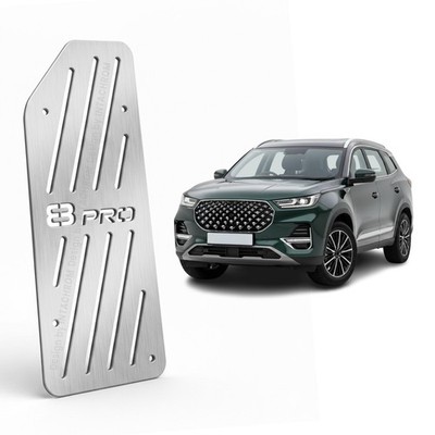 Nur für Chery Tiggo 8 Pro 2022 Edelstahl Fußstütze Dead Pedal LHD
