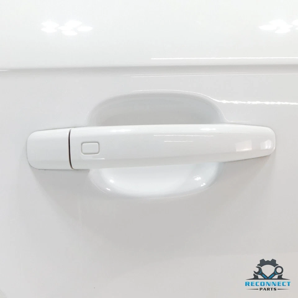 Conjunto de carcasa de puerta de pasajero trasera derecha blanca OEM 10-16 AUDI A4 QUATTRO B8 8K Foto 2 de 4