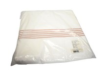 Copripiumino Murano King righe rosa bianco 1 pezzo stile 77805TKGDC fascia a forma di U