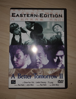VCL A Better Tomorrow II DVD Eastern Edition Action Krimi FSK 18 Deutsch Chow Y 
