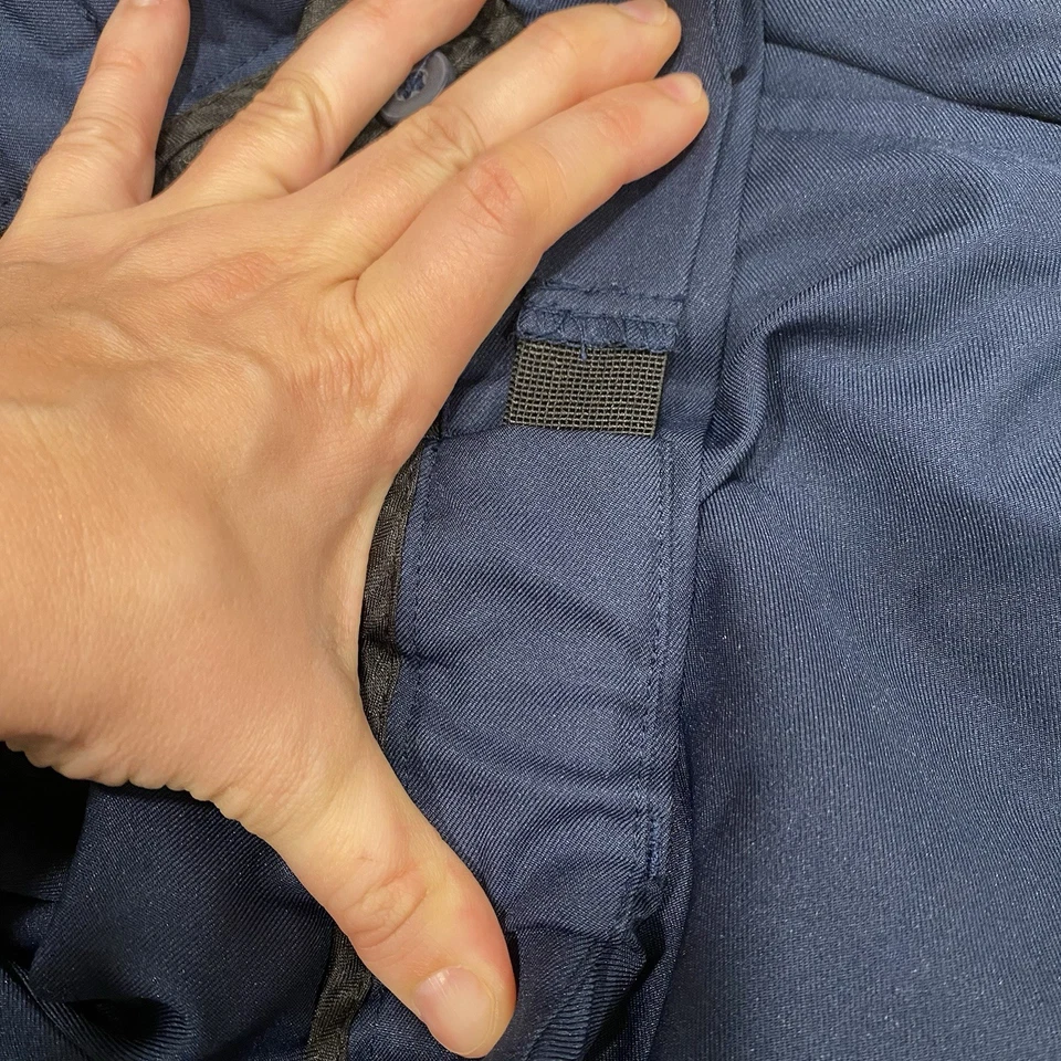 Grand Slam 44” Navy Blue Flat Front Golf Tech Performance Shorts - Image 4 of 4