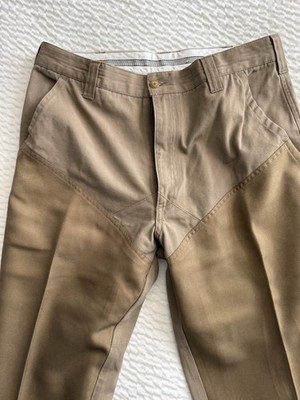 Vintage Red Head Brush Pants Men 34x32 Field Hunting Brown Khaki - Nice!