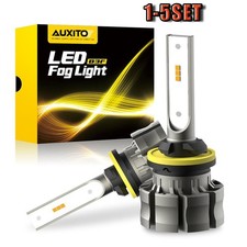 Fog Light Daytime Running Lights Amber DRL Lamp AUXITO B3F 880 LED2-10x