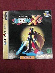 CAPCOM Mega Man X4 Sega Saturn Software
