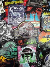 Retro Jurassic Park Vinyl Stickers: Party Favors  Scrapbooking. US Seller