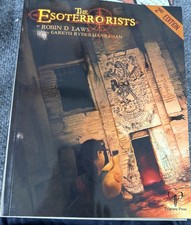 THE ESOTERRORISTS 2ND EDITION By Robin D Laws.  Pelgrane Press. Paperback Book.